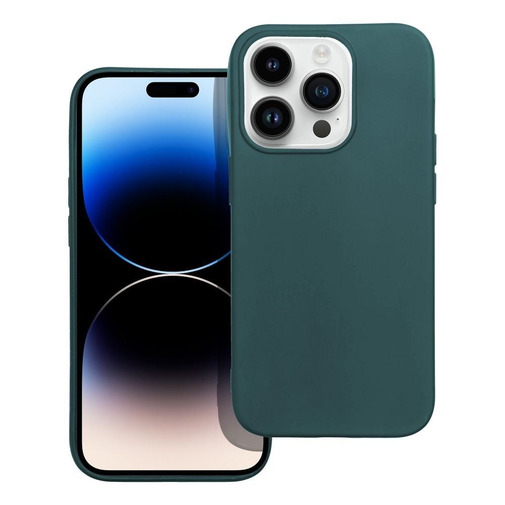 Matt Tok iPhone 14 Pro-hoz – Elegancia és Védelem Sötétzöld