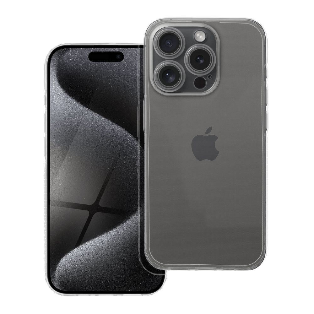 Átlátszó tok 1,5 mm GRID – iPhone 13 Pro-hoz, elegáns átlátszó kivitelben