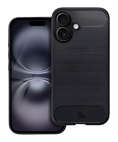 CARBON tok iPhone 16-hoz – Fekete színben