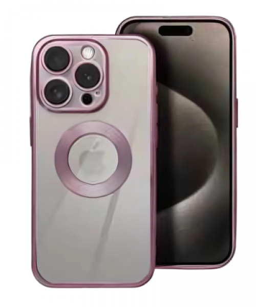 GLAM tok IPHONE 12-hez, rózsaszín