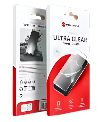 Forcell Ultra Clear edzett üvegfólia - Iphone 12 / Iphone 12 Pro (fekete)